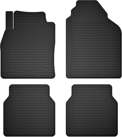 Car Rubber Mats Set 4 Pcs Universal Ford Puma Ii Crossover 2017
