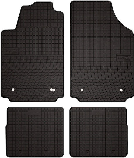 Rubber Car Mats Audi A2 Hatchback 2000-2005 Black Fitted
