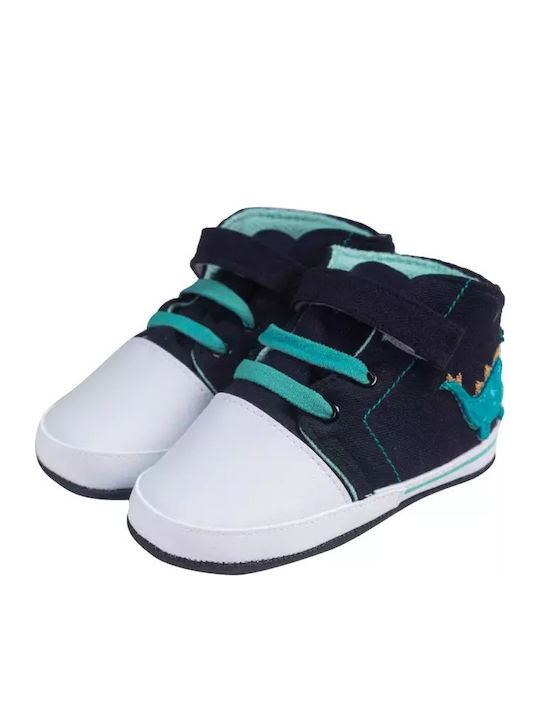 On Line Weiche Sohlenschuhe für Babys Stiefel Blau