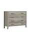 Bodenstehende Schminktisch Schlafzimmer Holz Eiche 100x45x82cm