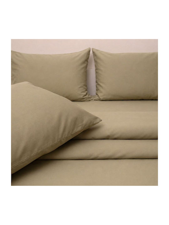 Anna Riska Κουβερλί Μονό Khaki Green 160x240cm
