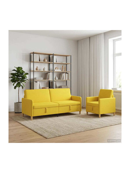 vidaXL Wohnzimmermöbel-Sets 2-Sitzer & Sessel