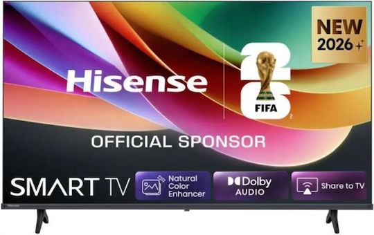 Hisense Smart TV 40" Full HD LED A4S HDR (2026) 40A4S
