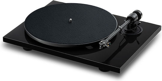 Pro-Ject Audio E1.2 Phono Грамофон с Задвижване с Ремък и Предусилване Черен