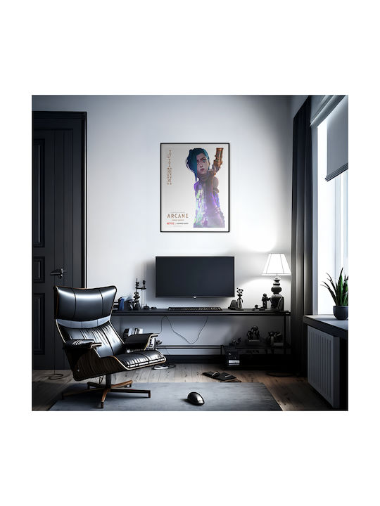 Gaming Poster Arcane League Legends Jinx Gm2396...