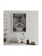 Music Poster My Chemical Romance Ms035 40cm X 50cm Μαύρη Ξύλινη Κορνίζα