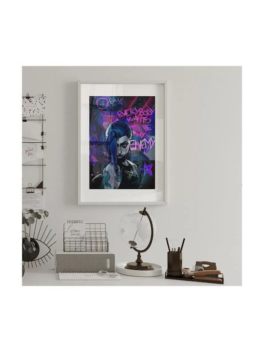 Gaming Poster Jinx Arcane Gm1111 40cm X 50cm Μα...