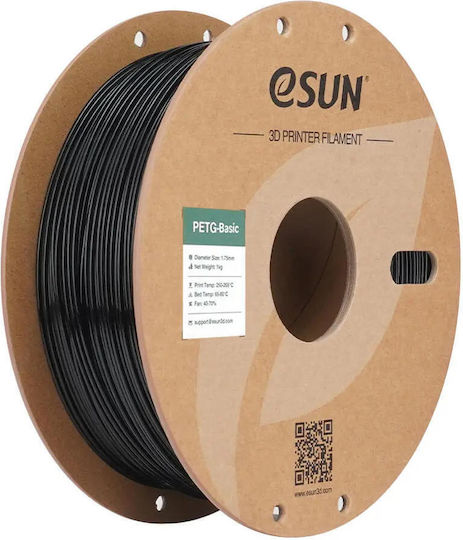 Esun PETG 3D Printer Filament Black 1kg