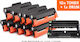 Compatible Toner For Brother Hl-1110 1210w Laser Printer Black