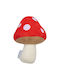Beeztees Cuddly Dog Toy With Sound Red 1 Piece