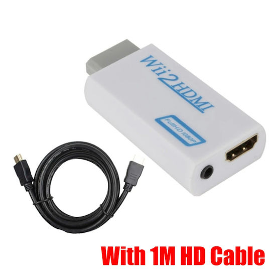 Wii2hdmi-cbl HDMI Converter για Wii Λευκό