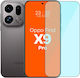 Bizon Smart Glass Tempered Glass Screen Protector Compatible Oppo Find X9 Pro Transparent