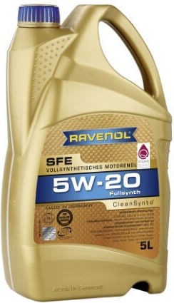 Ravenol SFE Συνθετικό Λάδι Αυτοκινήτου 5W-20 5lt