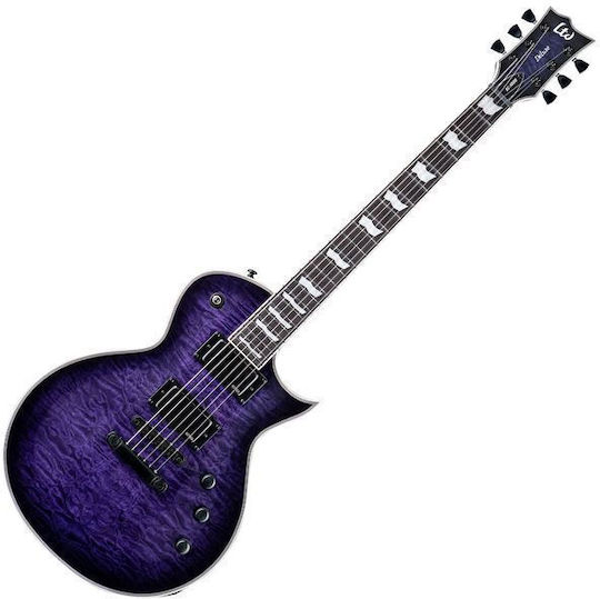 ESP Ltd Ec-1000 Qm See Thru Ηλεκτρική Κιθάρα Black Cherry