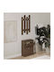 Mobilier Hol cu Suport pentru Haine și Suport pentru Pantofi Stejar Bronze 63x30x85cm