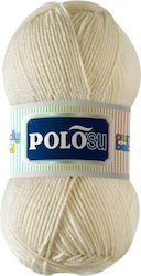 Polosu Premium Acrilyc Strickgarn Candy Baby 255 Beiges Cremiges 100g 300m Polosu Premium Acrilyc Strickgarn Candy Baby 255 Beiges Cremiges 100g 300m