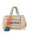 Buby Straw Women's Handbag Beige