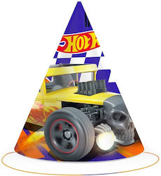 Pălării De Petrecere Hot Wheels 6 Bucăți