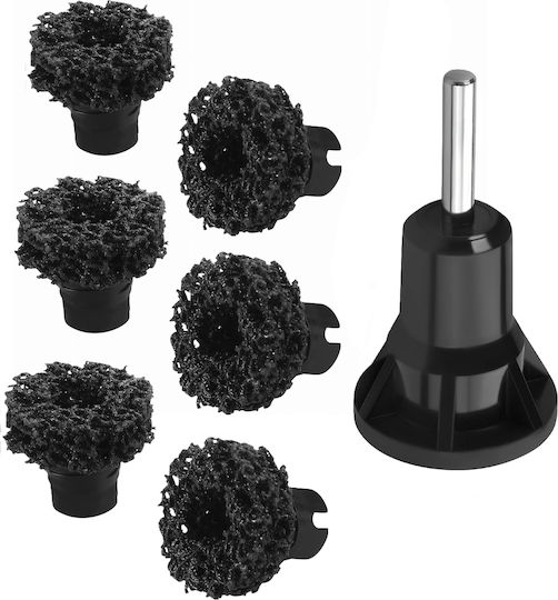 Set 6 Perii Abrasive Curățare Butuc Roată Zola Îndepărtare Depozit Rugina Știfturi Auto
