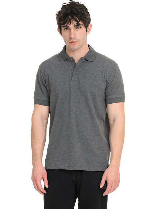 Polo Bluza Tricou Cu Mânecă Scurtă Charcoal