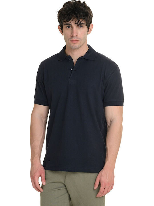 Polo Short Sleeve Blue Blouse
