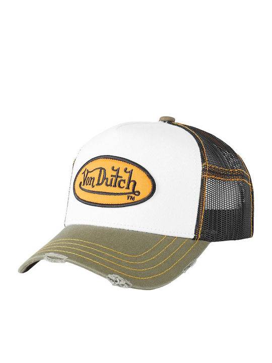 Von Dutch Kappen Trucker Mesh Cap Weiß Schwarz