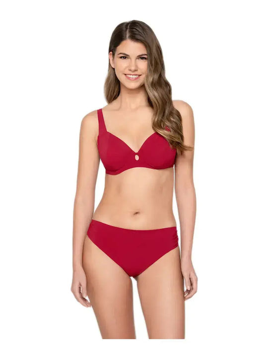 Luna Sense Bikini Slip Μπορντώ
