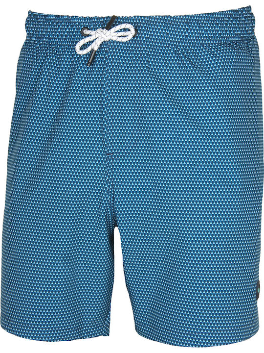 Men's Swimwear Bermuda Turquoise with Patterns
