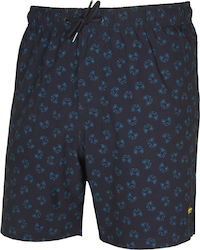 Double Men's Swimwear Bermuda Black Double Men's Swimwear Bermuda Black