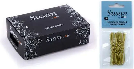 Asuer Haarnadeln Μαλλιών Susan 18 Stück Blonde