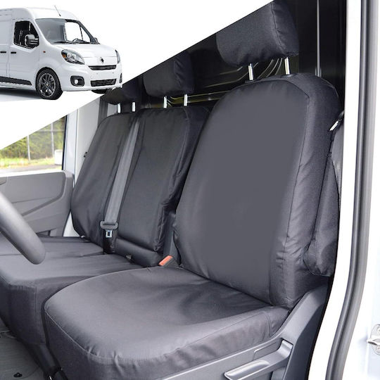 Huse Scaune Auto Vw Transporter T5 2003-2022 Jojocy Set De 8 Bucăți 600d