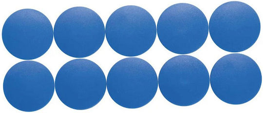 Maul Runde Magnete D32mm 0,80 Kg Haftkraft 10 Stück Set Maul Solide Blaue