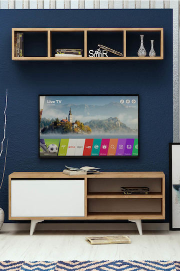 Stand TV De Podea Auriu 120x35x18cm Stand TV De Podea Auriu 120x35x18cm