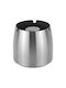 Raki Chrom Winddichter Aschenbecher 7,5 X H8,5 Cm