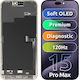 MP Екран със Сензорен Механизъм за Apple iPhone 15 Pro Max (Черен)