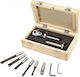 Set 5 Tăietori De Găurire Cap 50mm Tija De Găurire Mc2 Mc3 Strung Hbm