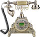 SPV Schnurgebundenes Retro Telefon Mehrfarbig SPV-3830-SIU