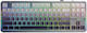 Aula F87 Wireless Gaming Mechanical Keyboard with SpaceCrystal Switches and RGB Lighting English US Gray
