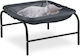 Relaxdays Pat Hamac Pentru Pisici Gri Negru 27x45x45 Cm Capacitate 10 Kg