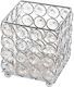 Diamond Crystal Luxorise Nagelzubehör Bürstenhalter Weiß