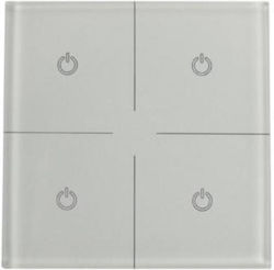 Dmx Rf Led Dimmer 2.4ghz 4 Zones Panel