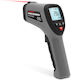 Termometru Digital Profesional cu Infraroșu K Sondă 50 la 850°C IR 64 la 1400°C Laser LCD