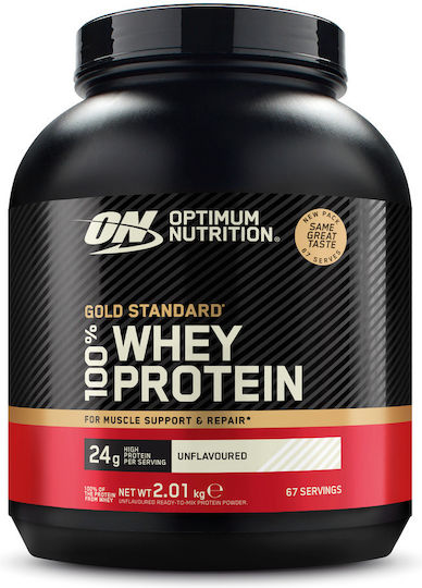 100% Whey Gold Standard 2015g Optimum Nutrition Ungeschmacksneutral