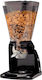 Distribuitor de Cereale 5.5l Policarbonat Raki 21x25x47cm Negru