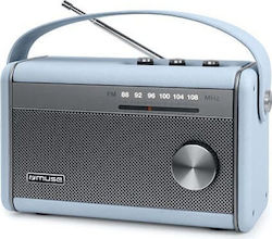 Muse M-098VB Tabletop Radio Electric / Battery with Bluetooth Blue