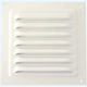 Vents Περσίδα Εξαερισμού 20x20cm Τετράγωνη