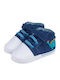 On Line Βρεφικά Sneakers Αγκαλιάς Μπλε