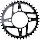 Γραναζι Τροχου Οπισθιο Αλουμινιου 7075 Yamaha Crypton 428 X 39t Apex Μαυρο