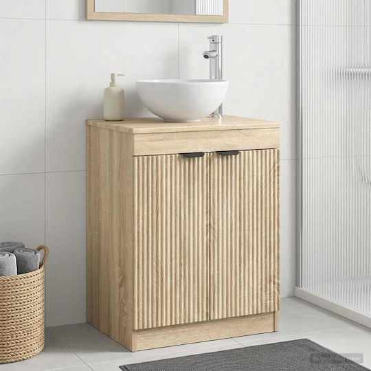 vidaXL Πάγκος χωρίς Νιπτήρα Μ54xΒ41xΥ70cm Δρύς Sonoma