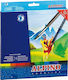 Alpino Creioane Colorate Acuarelă Cutie Carton Set 24 Culori Alpino Aqualine